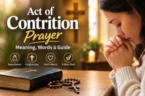 Act of Contrition Prayer: Words, Meaning, and Guide