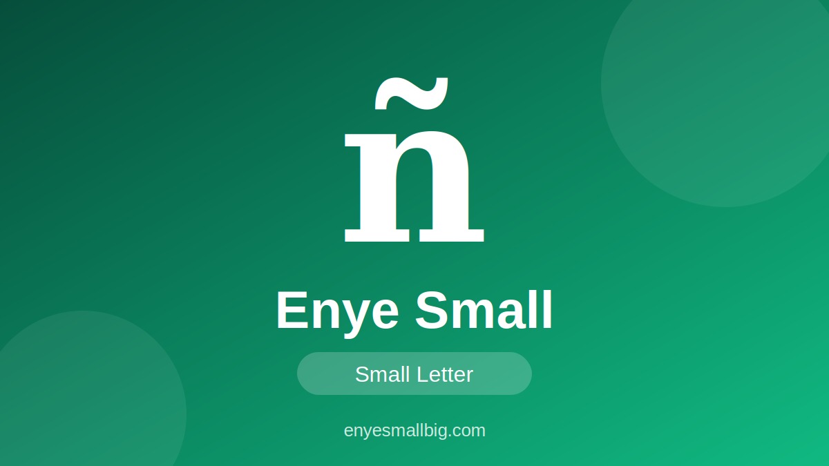 Enye Small